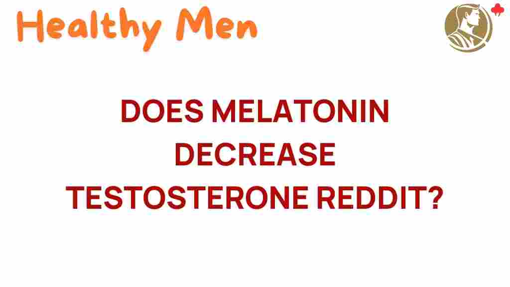 melatonin-decrease-testosterone