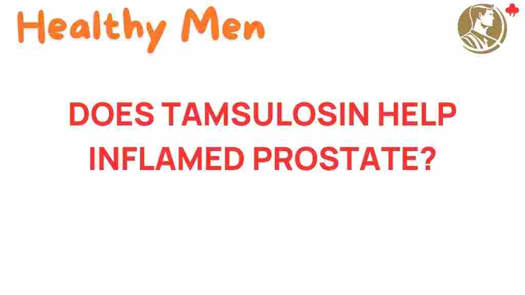 tamsulosin-prostate-inflammation