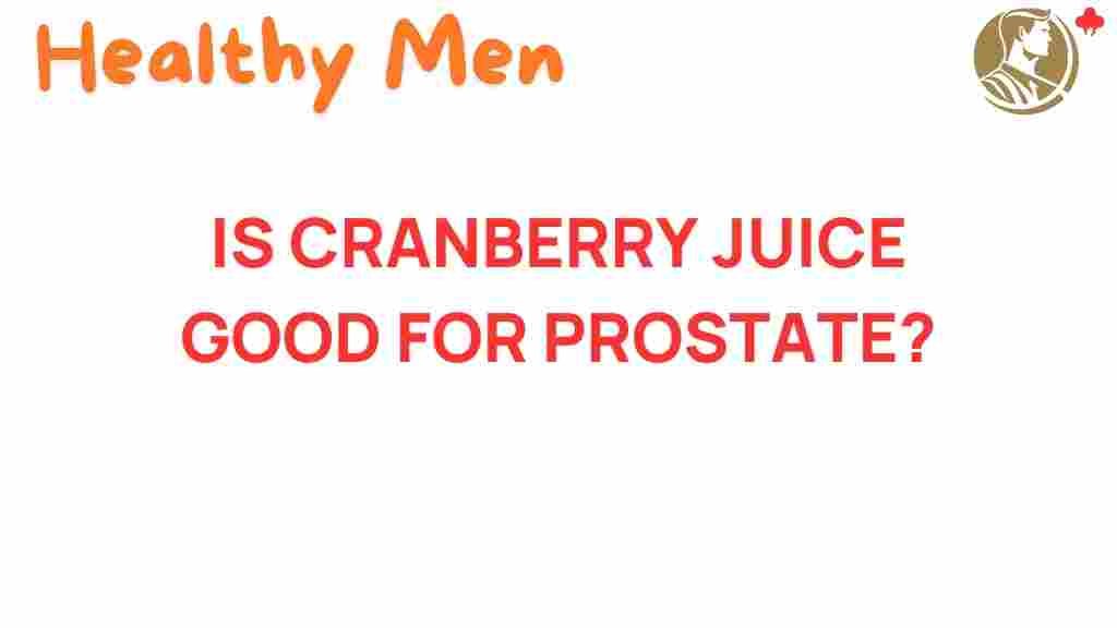 cranberry-juice-prostate-health