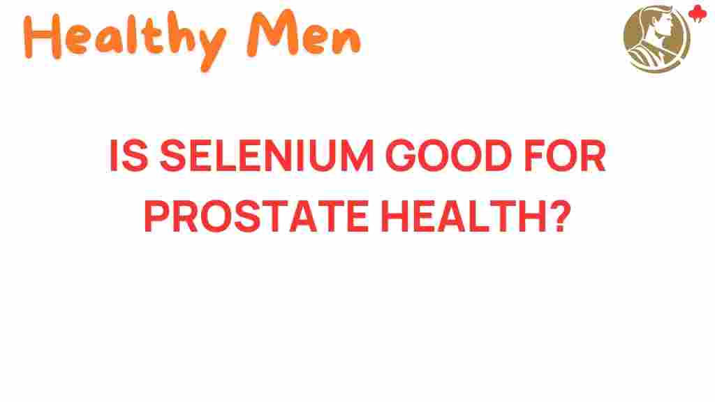 selenium-prostate-health