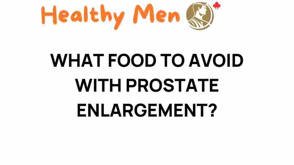 prostate-health-foods-to-avoid