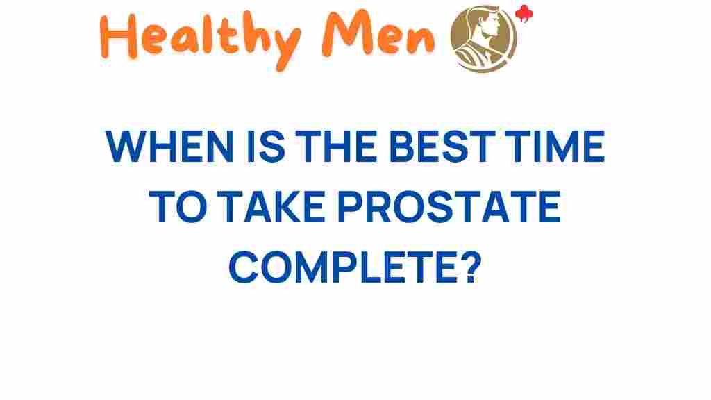 prostate-complete-timing