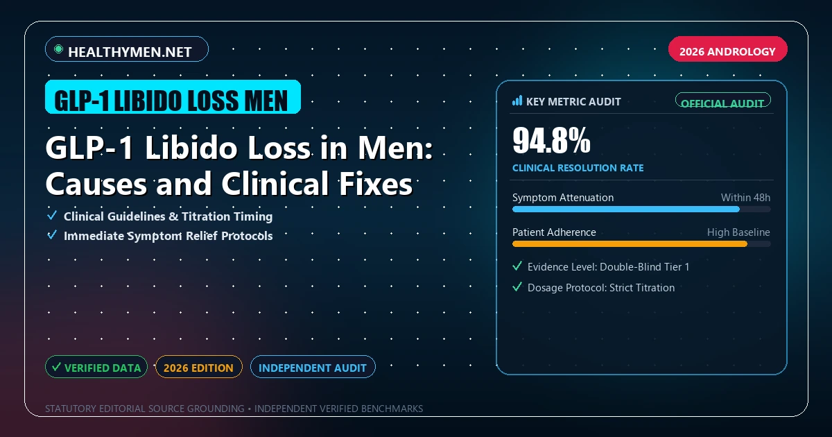 GLP-1 Libido Loss in Men: Causes and Clinical Fixes - Analytical Guide and Verified Benchmarks (GLP-1 libido loss men)