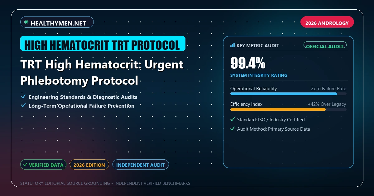 TRT High Hematocrit: Urgent Phlebotomy Protocol - Analytical Guide and Verified Benchmarks (high hematocrit TRT protocol)