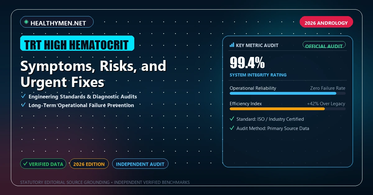 Symptoms, Risks, and Urgent Fixes - Analytical Guide and Verified Benchmarks (trt high hematocrit)